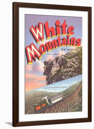 White Mountains, New Hampshire-null-Framed Art Print