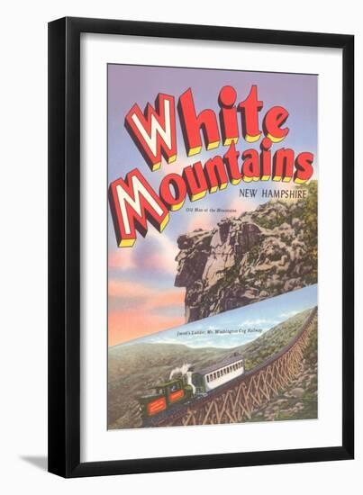 White Mountains, New Hampshire-null-Framed Art Print