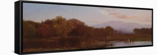 White Mountains-Alfred Thompson Bricher-Framed Stretched Canvas