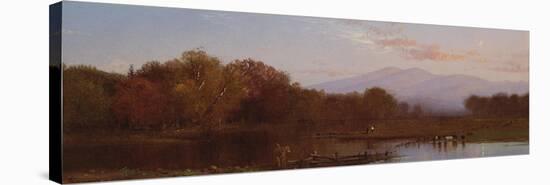 White Mountains-Alfred Thompson Bricher-Stretched Canvas