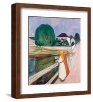 White Night, 1903-Edvard Munch-Framed Giclee Print