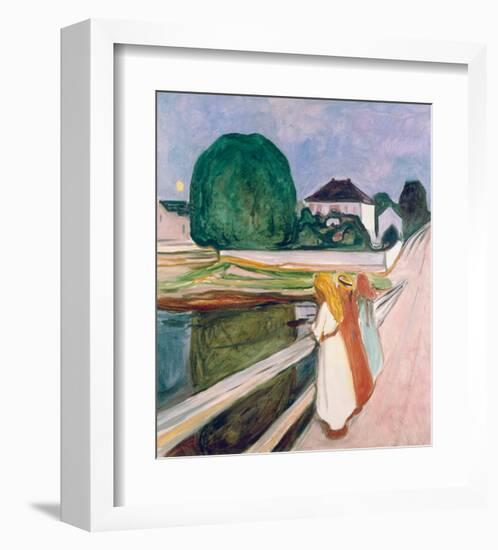 White Night, 1903-Edvard Munch-Framed Giclee Print