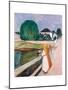 White Night, 1903-Edvard Munch-Mounted Giclee Print