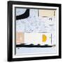 White night-Hyunah Kim-Framed Art Print