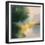 White Oak Pond-Julia Purinton-Framed Art Print