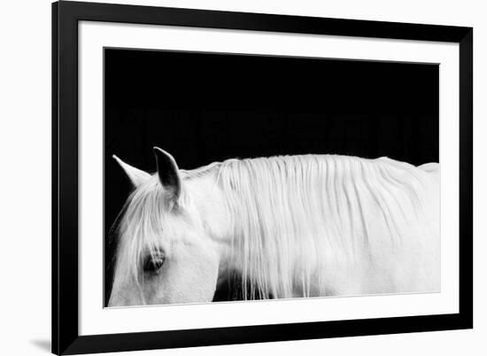 White on Black I-Samantha Carter-Framed Art Print