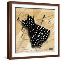 White on Black-Roderick E. Stevens-Framed Giclee Print