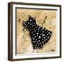 White on Black-Roderick E. Stevens-Framed Giclee Print