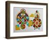 White on Rice #5-Frances Ferdinands-Framed Giclee Print