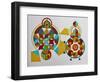 White on Rice #5-Frances Ferdinands-Framed Giclee Print