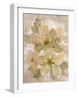 White on White Floral I-Silvia Vassileva-Framed Art Print