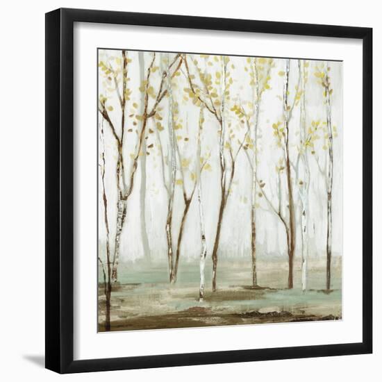 White on white landscape-Allison Pearce-Framed Art Print