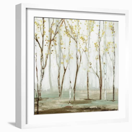 White on white landscape-Allison Pearce-Framed Art Print