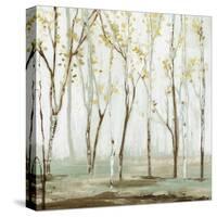 White on white landscape-Allison Pearce-Stretched Canvas
