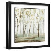 White on white landscape-Allison Pearce-Framed Art Print