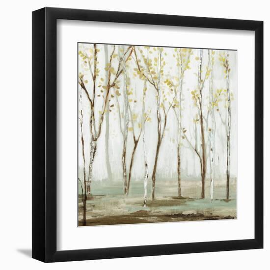 White on white landscape-Allison Pearce-Framed Art Print