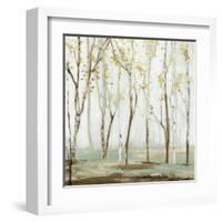 White on white landscape-Allison Pearce-Framed Art Print