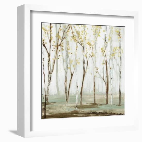 White on white landscape-Allison Pearce-Framed Art Print