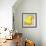 White on Yellow-Roderick E. Stevens-Framed Giclee Print displayed on a wall