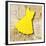 White on Yellow-Roderick E. Stevens-Framed Giclee Print