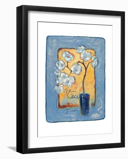 White Orchid-Joadoor-Framed Art Print