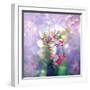 White Orchids in a Vase with Dreamy Texture-Alaya Gadeh-Framed Photographic Print