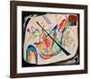 White Oval, 1919-Wassily Kandinsky-Framed Giclee Print