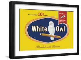 White Owl Cigars-null-Framed Art Print