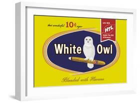 White Owl Cigars-null-Framed Art Print