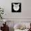 White Owl Mesh-Lisa Kroll-Art Print displayed on a wall