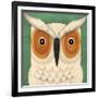 White Owl-Ryan Fowler-Framed Art Print