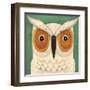 White Owl-Ryan Fowler-Framed Art Print