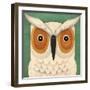 White Owl-Ryan Fowler-Framed Art Print