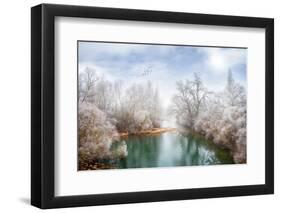 White Paradise-Philippe Sainte-Laudy-Framed Photographic Print