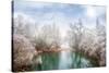 White Paradise-Philippe Sainte-Laudy-Stretched Canvas