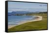 White Park Bay, near Giant's Causeway, County Antrim, Ulster, Northern Ireland, United Kingdom, Eur-Nigel Hicks-Framed Stretched Canvas