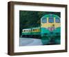 White Pass and Yukon Route Scenic Railroad Locomotive, Skagway, Southeast Alaska, USA-Walter Bibikow-Framed Photographic Print