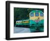 White Pass and Yukon Route Scenic Railroad Locomotive, Skagway, Southeast Alaska, USA-Walter Bibikow-Framed Photographic Print