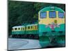 White Pass and Yukon Route Scenic Railroad Locomotive, Skagway, Southeast Alaska, USA-Walter Bibikow-Mounted Photographic Print