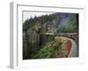 White Pass RR-J.D. Mcfarlan-Framed Photographic Print