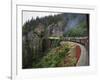 White Pass RR-J.D. Mcfarlan-Framed Photographic Print