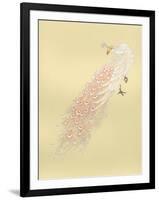 White Peacock-Haruyo Morita-Framed Art Print