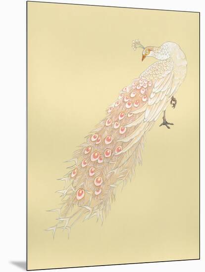 White Peacock-Haruyo Morita-Mounted Art Print
