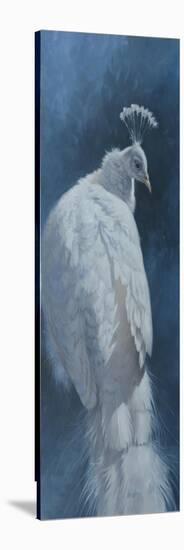 White Peahen-Michael Jackson-Stretched Canvas