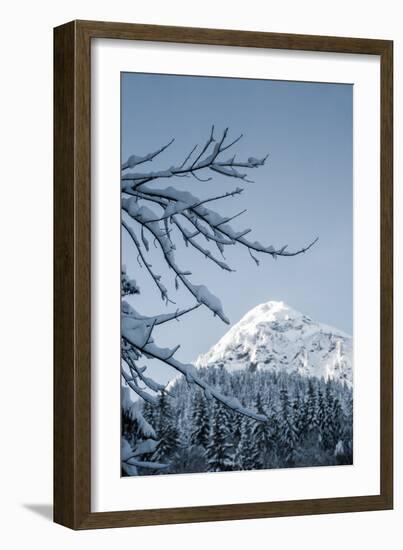 White Peak-Craig Howarth-Framed Photographic Print