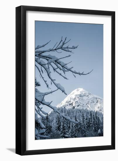 White Peak-Craig Howarth-Framed Photographic Print