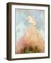 White Pegasus, circa 1908-Odilon Redon-Framed Giclee Print