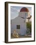 White Pelican Preening, Hora, Mykonos, Greece-Darrell Gulin-Framed Photographic Print