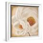 White Peonies II-Vivien Rhyan-Framed Art Print