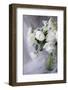 White Peonies in a Vase-Anna Miller-Framed Photographic Print